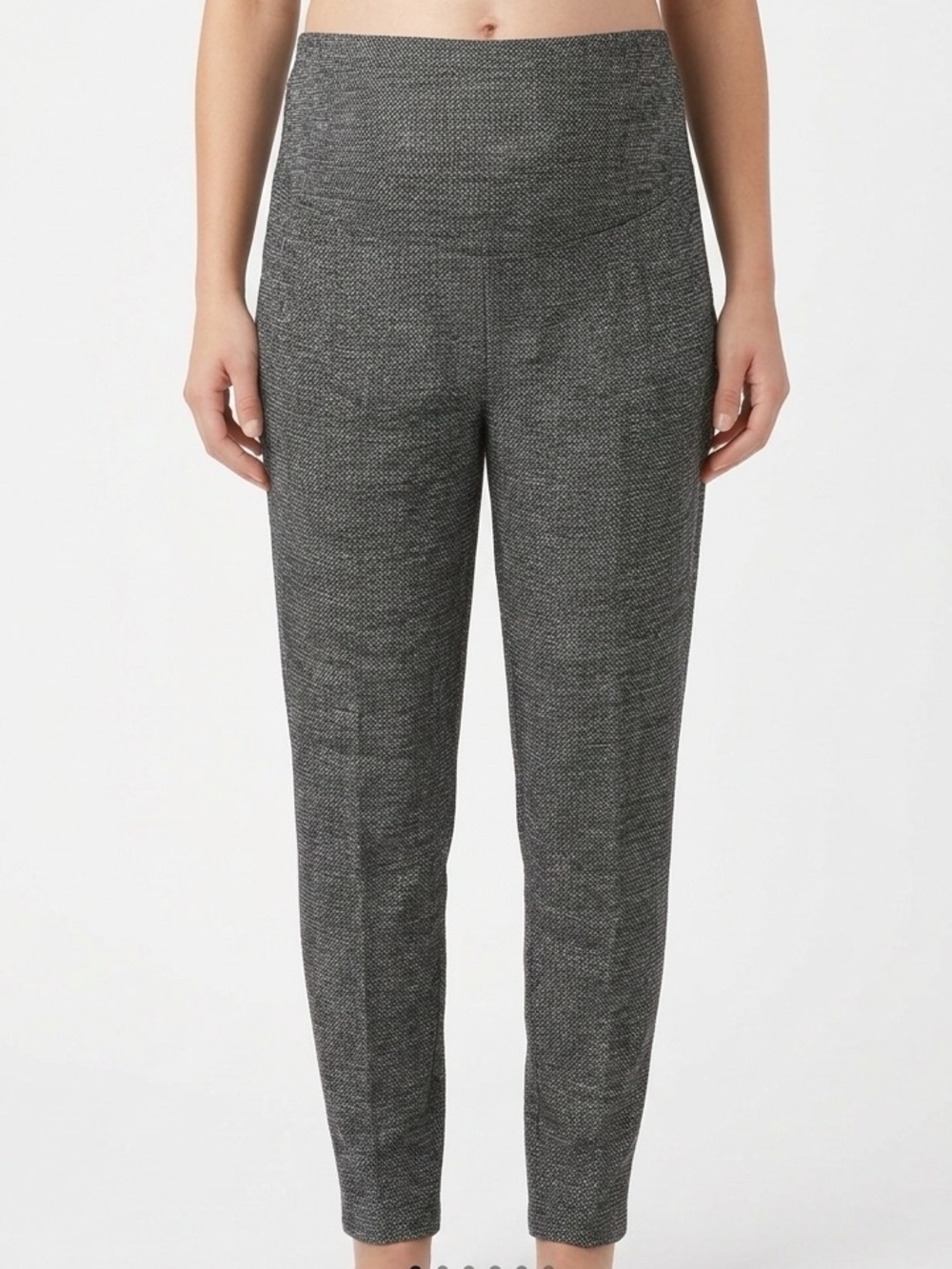 MOTHERHOOD Maternity Black Tweed Pants Size 12 $89 EUC